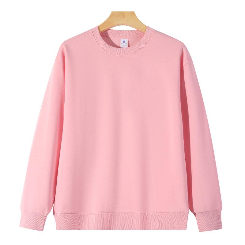 Autumn Winter Fleece Unisex Sweatshirt Thick Solid Drop-shoulder Pullover Oversized Casual Warm Sweater Boyfriend Sweatshirts