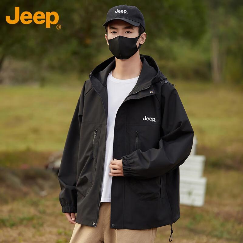 Jeep Unisex Loose Fit Casual Jacket
