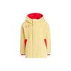 Fleece Jacket Kids FW23 Year Of The Dragon CNY Collection Logo Dragon Pattern Print Reversible Faux Shearling Sports Hoodie Light Yellow JF3852