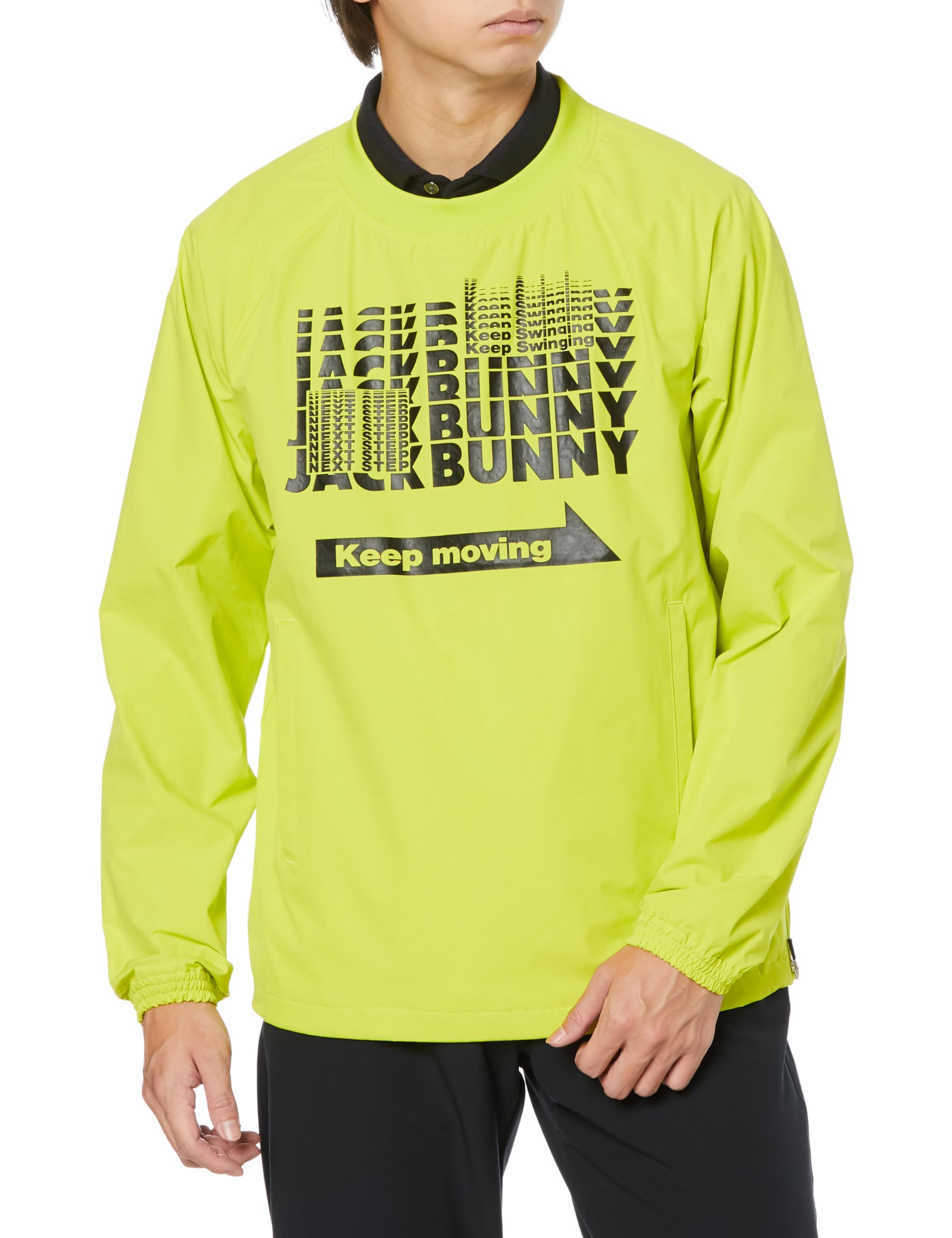 

Jack Bunny Men s Sneed Jack Nightin Taffeta / 262-3221911 060_Lime 5 [L]