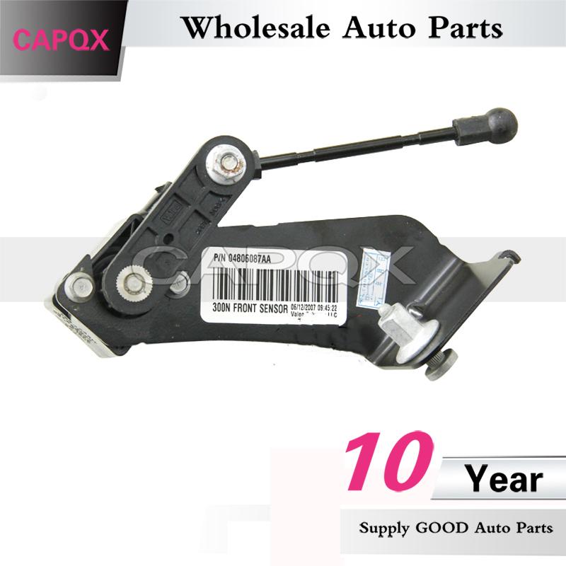 

CAPQX 1piece Front or Rear Headlight Level Sensor For Chrysler 300C Headlamp Light Sensor 04806087AA / 04806088AA Front