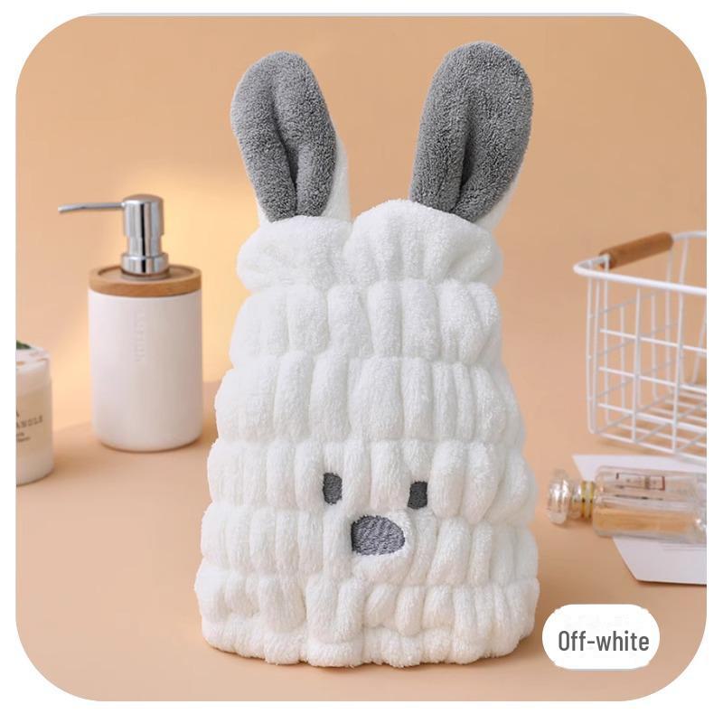 "2024 New Cute Children's Quick-Dry Hair Cap - Super Absorbent Baby Girls' Turban Towel"
