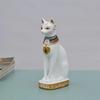 Cat Statue Ornament Egyptian Cat Figurine Statue Decoration Vintage Cat Goddess Statue Home Garden Mini Animal Ornament