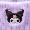 Sanrio Kids Socks Kuromi 16-18cm Cotton Blend Comfortable Footwear