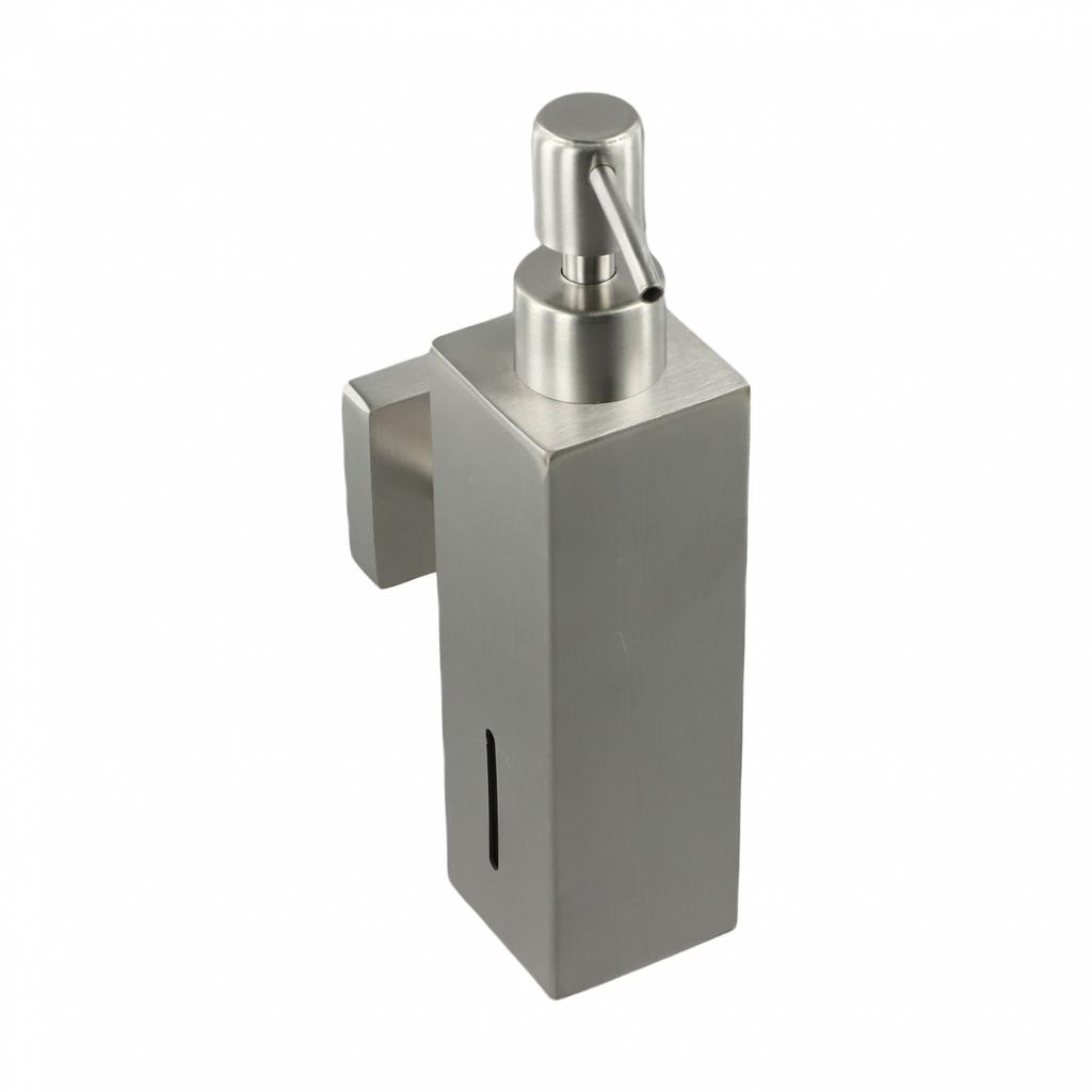 Practical Stainless Steel Wall Mount Soap Pump Dispenser for All Settings