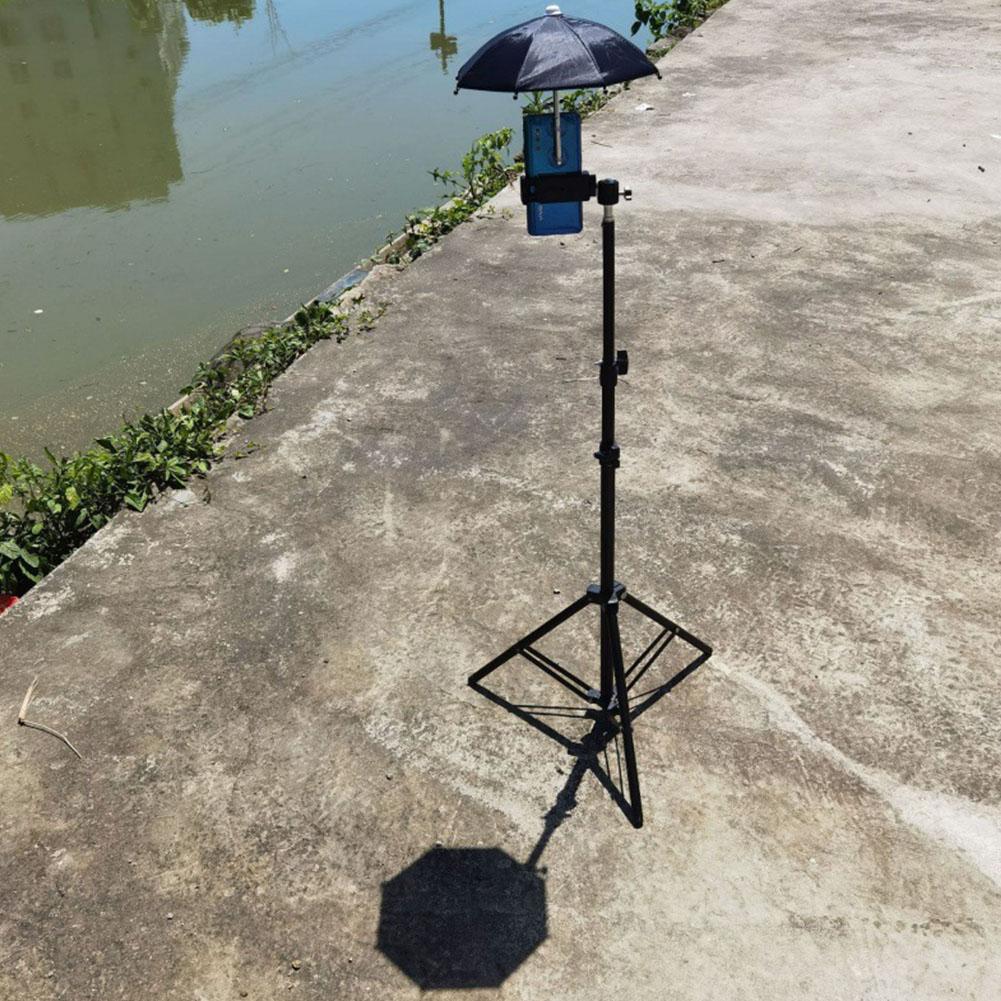 Universeller Smartphone-Regenschirm Sonnenschutz Regenhalter Sonnenschirm Zubehör Tragbarer Saugnapf Ph O0N8
