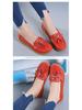 Plus Size Women's Flat Loafers: Comfortable Spring/Autumn Shoes for Moms & Pregnant Women, Sizes 35-44.