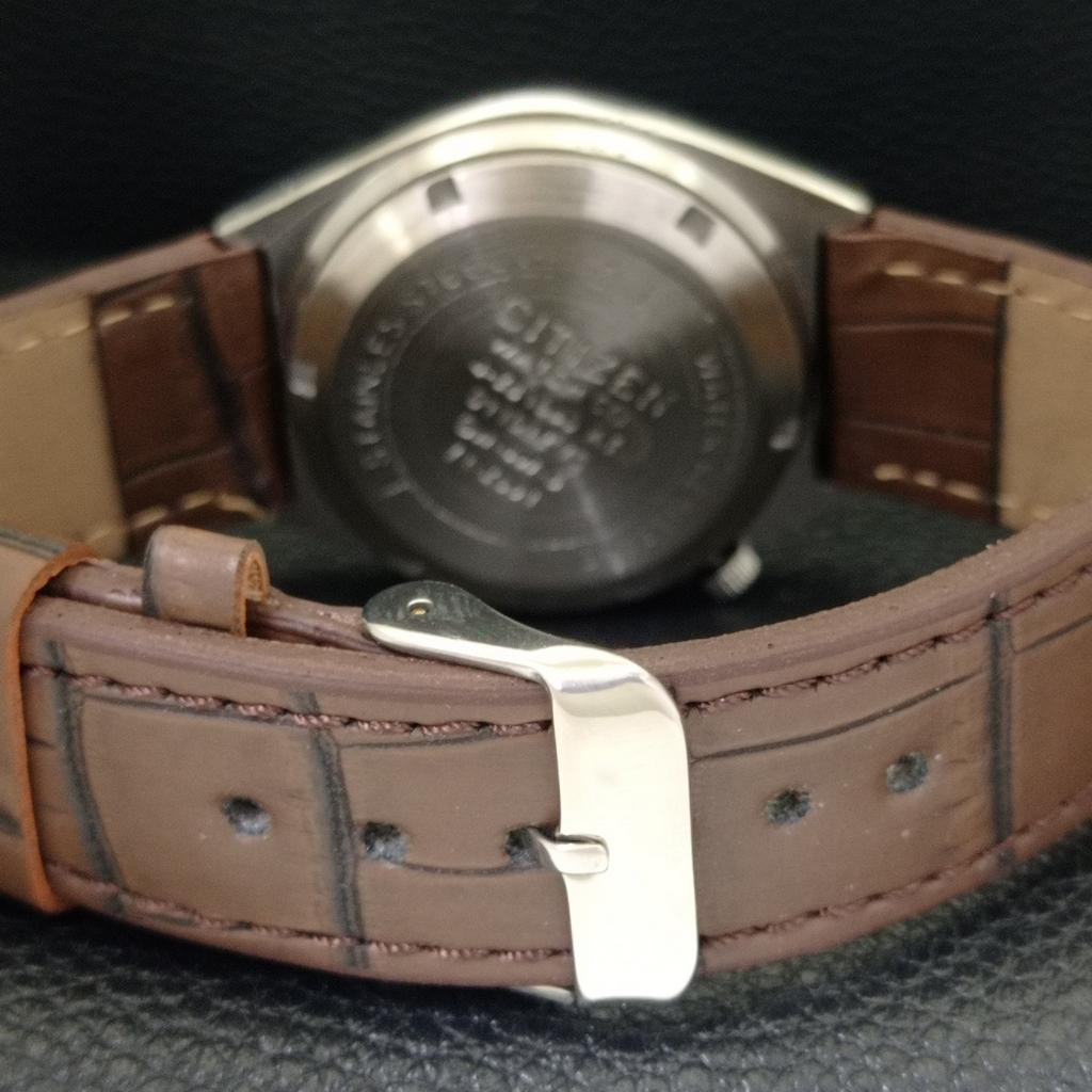 JAPONIA VINTAGE CITIZEN AUTOMATYCZNY 8200 MĘSKI ZŁOTY KOLOR TARCZY ZEGAR a702748-1 R210-a702748