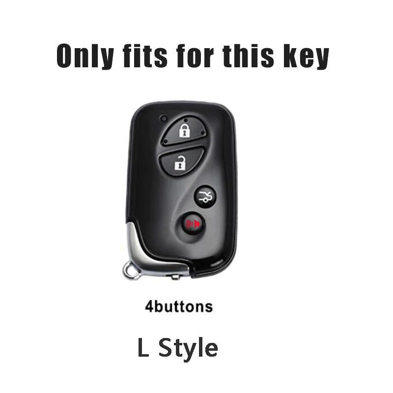 Car Remote Key Case Cover Fob For Lexus IS250 IS300C RX270 CT200H GX400 GX460 ES240 ES350 LS460 GS300 450h 460h Auto Accessories