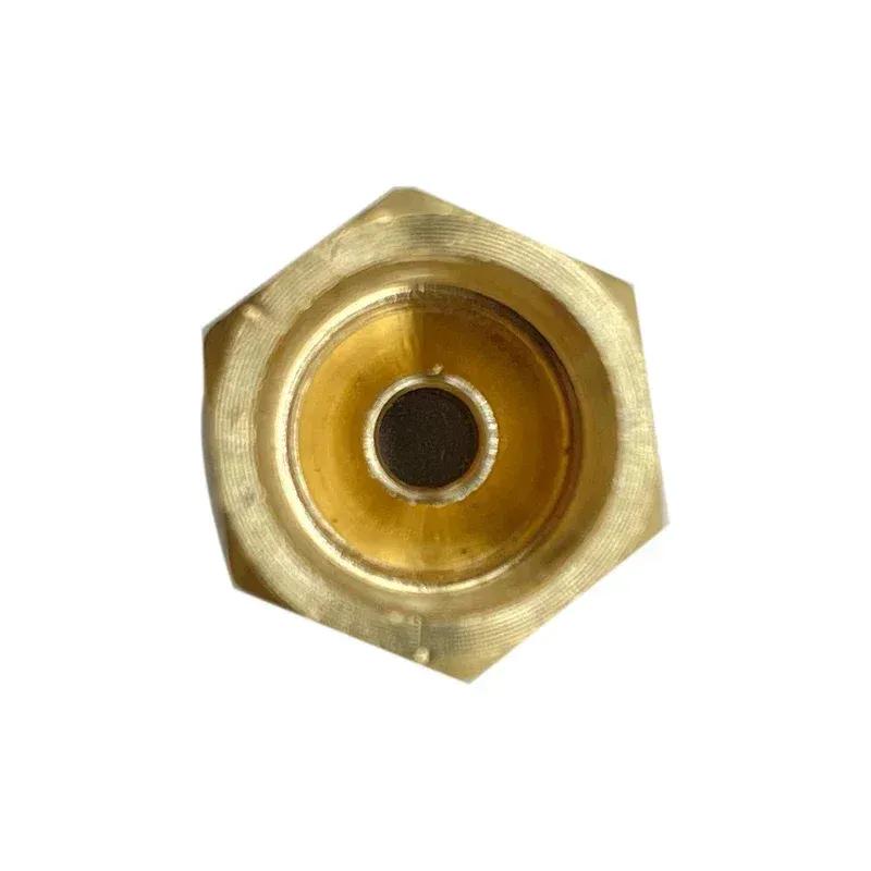4/8/20 Sets Brake Line Connector 3/8-24 Threaded Brake Line Fittings & Brass Unions Nuts Adapter For 3/16" Brake Tube Pipe