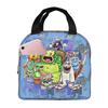 My Singing Monsters Characters Insulated Lunch Bag for Kids School Cooler Thermal Food Box Tote Portable Lunch Boxes Container