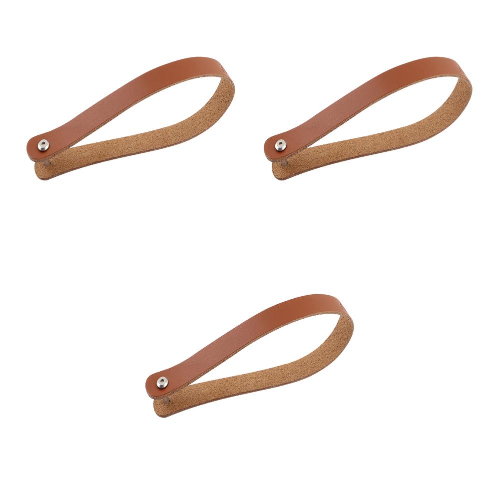 Leder-Zugband Gürtel Faltrad Schnellspann-Griffband für Brompton Faltradträger Premium-Leder-Zugband Gürtel