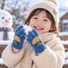 1 Pair Separated Finger Kids Gloves Breathable Toddler Gloves Cute Full Finger Gloves  Winter Season