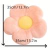 Blumenförmiges Plüschkissen Weiches und bequemes Kissen für Sofa, Bett und Auto
