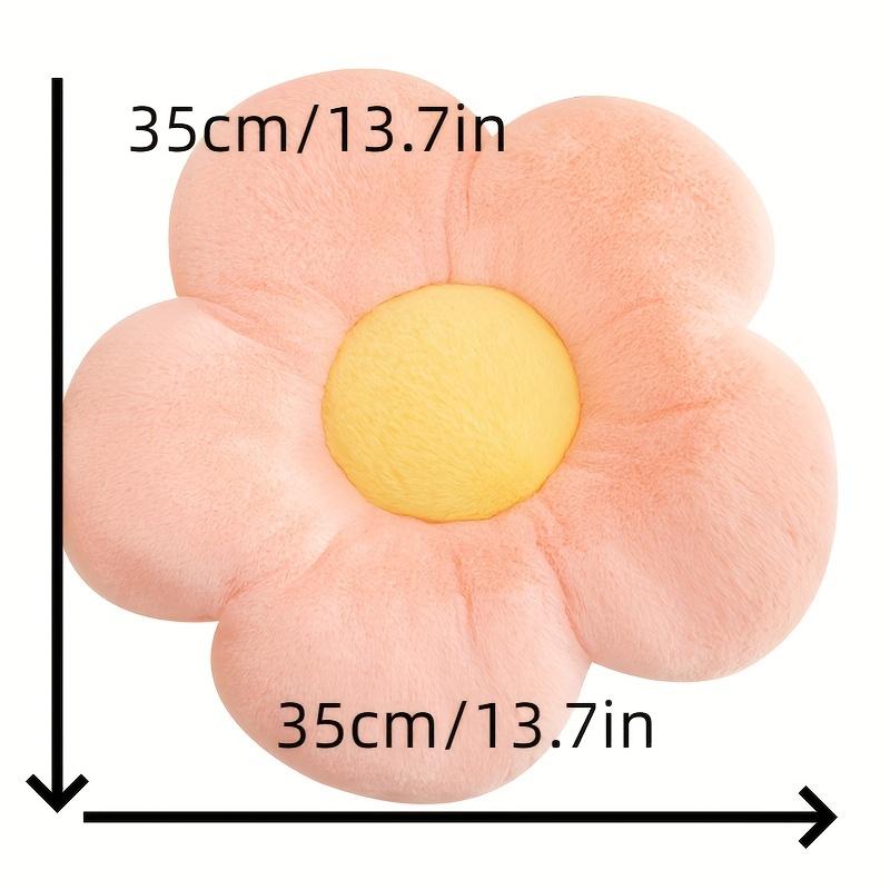 Flower Shaped Plush Pillow Soft and Comfy Pillow for Sofa, Bed and Car
