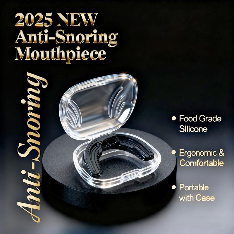 Protector bucal anti-sforăit ajustabil Protector bucal confortabil pentru sforăit Dop pentru sforăit
