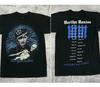 2004 Marilyn Manson Against All Gods 2 Side Basic Black Unisex T Shirt HOT ITEM