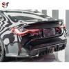 Carbon Fiber Rear Lip Diffuser with Lights for BMW M3 G80, M4 G82/G83