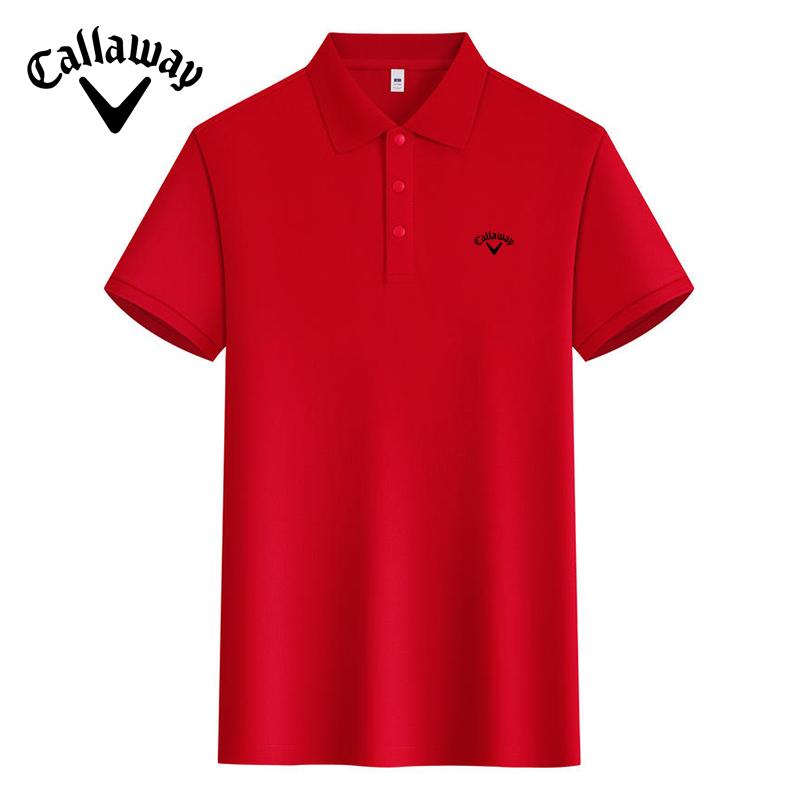 

FN600 Callaway 2026 Summer Women s Embroidered High Quality Cotton Polo Collar Shirt XL