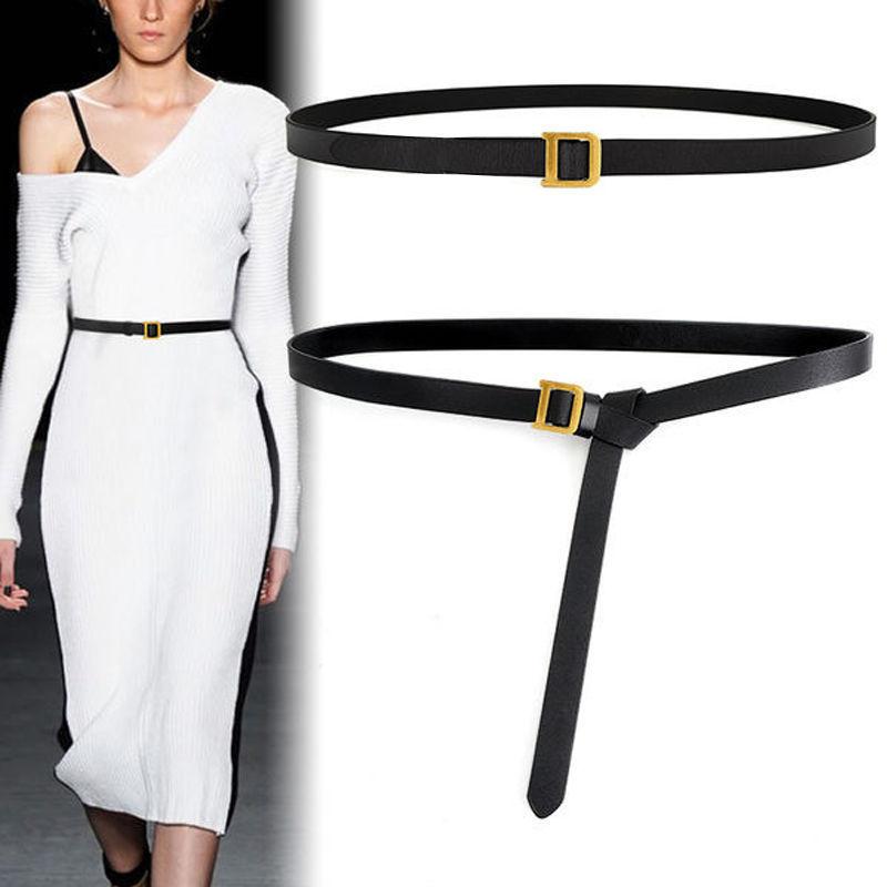 Elegant Womens Slim Waist Belt For Dresses Shirts Coats Fashionable Style Korean