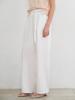 MOMET Franc String Wide Linen Pants Ivory