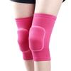 1 Pair Knee Protector Elastic Fabric Compression Thickened Knee Sports Gear Pad
