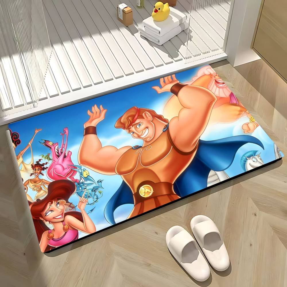 Hercules Carpet Bathroom Anti-slip Mat Door Mat Home Decoration Mat Entrance Door Mat Scratch-resistant Door Mat 40cm x 60cm