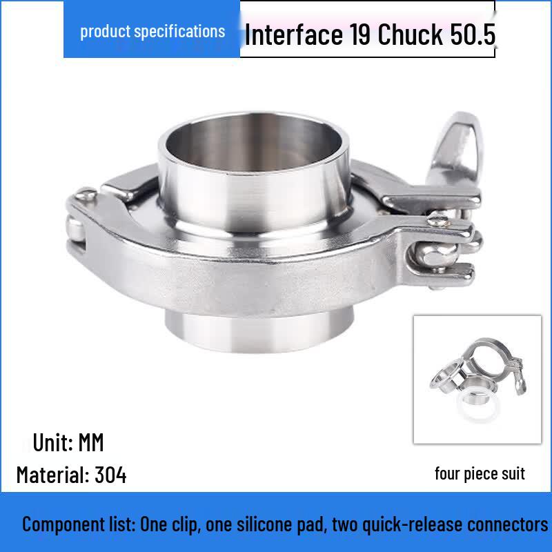 304 Stainless Steel Quick Connect Hose Clamp Set