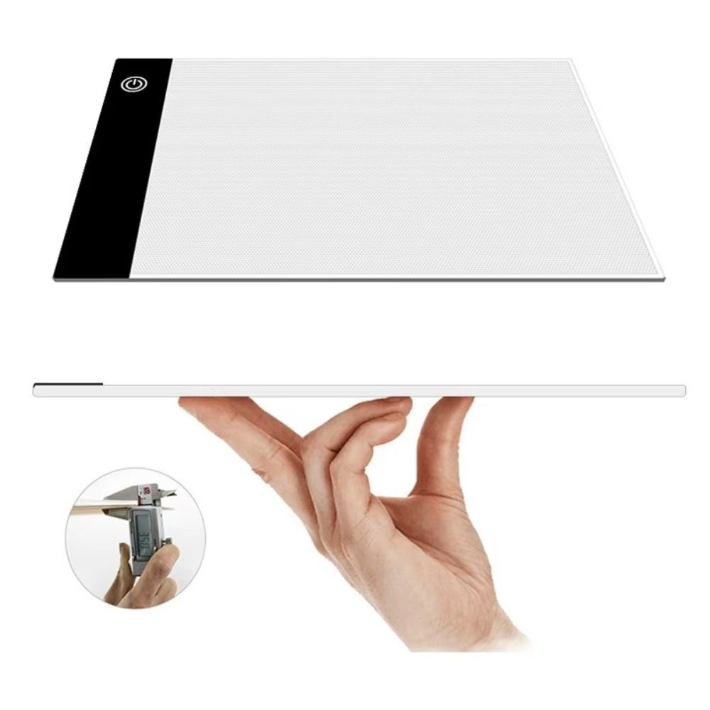 A4 LED Drawing Board 3 Level Animation Drawing Pad Tracing Board  Handwriting Sketching