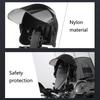 Motorcycle Phone Mount with Sun Shade Heavy Duty Helmet Phone Holder Anti-Drop for Motorbike Off-Road Adventure Trips