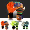 Colorful Football Goalie Gloves Wear Resistant Latex  Soccer Gloves  Adult Kids