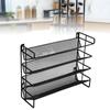 Seasoning Rack   4 Tier Vertical Countertop Seasoning Rack   for Kitchen Cabinet Pantry Cupboard