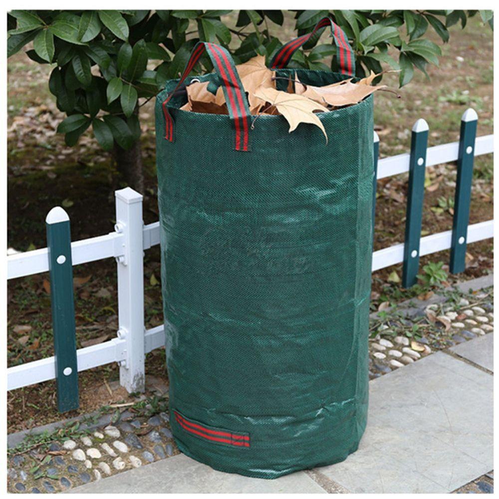1Pcs Waterproof Leaf Sack Large Capacity Storage Collection Container Durable Garden Waste Bag