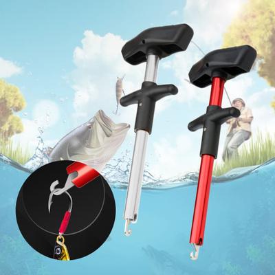 Hliníková slitina Odstraňovač rybích háčků Rukojeť ve tvaru T Rukojeť Odstraňovač rybích háčků Vytahovač Odpojovač oddělovačů oddělovačů Nástroje pro odstranění Rybářské příslušenství