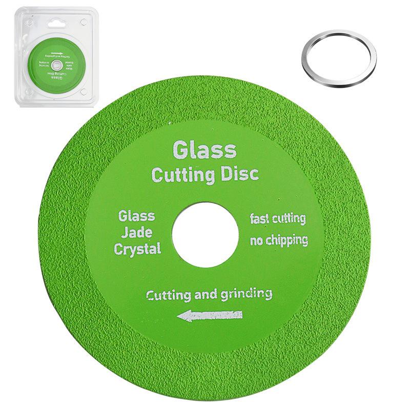 Diamond Cutting Disc for Tile, Ceramic, Glass, Jade, Crystal, and Wine Bottles - Sharp, No Chipping