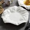 Creative Ceramic Dinner Dish Steak Plate Home Furnishing Irregular Shaped Tableware Pasta Plate Hotel Restaurant Dessert Dishes