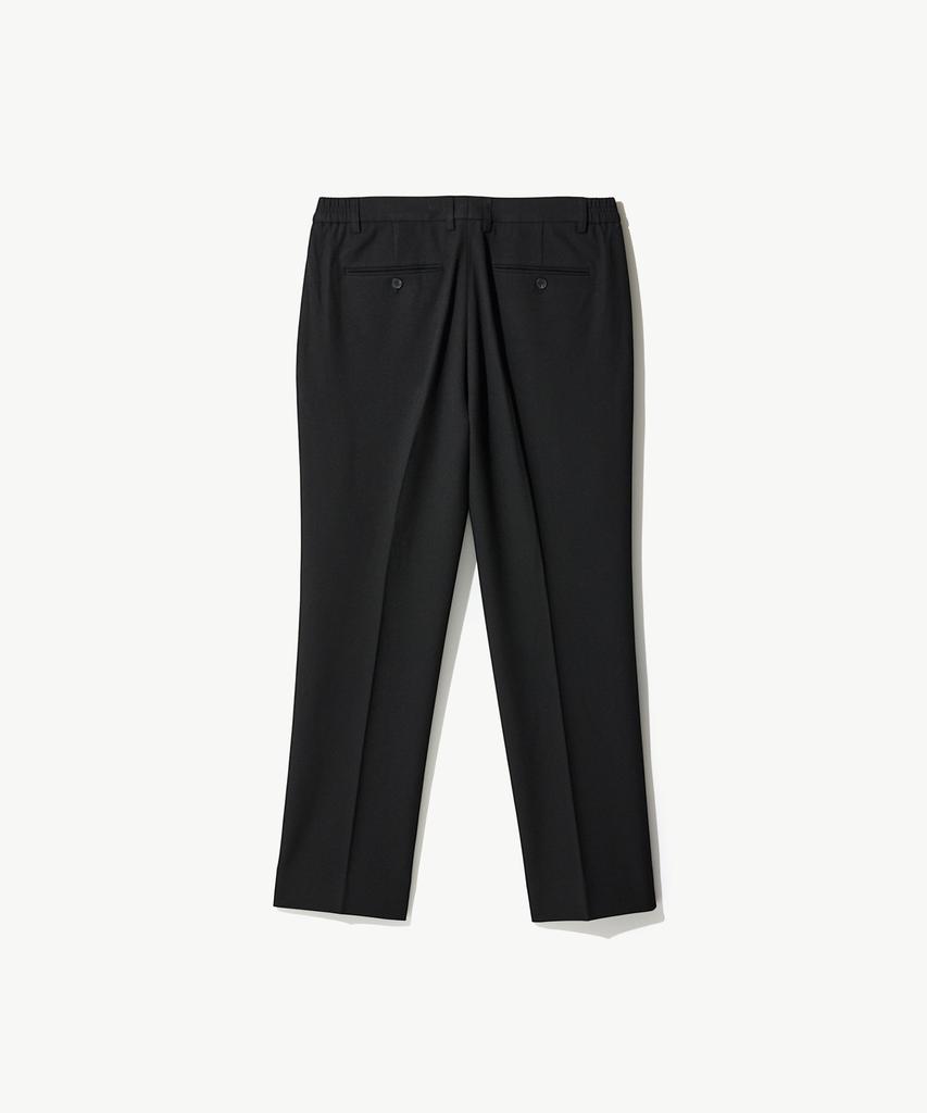 STCO Fleece-Lined Pants Black (Straight Fit)_Spaxa01Csb
