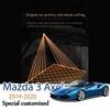 The Trunk Cargo Leather Liner Car Boot Liner Cargo Compartment Floor Carpet Mud For Mazda 3 Axela 2014-