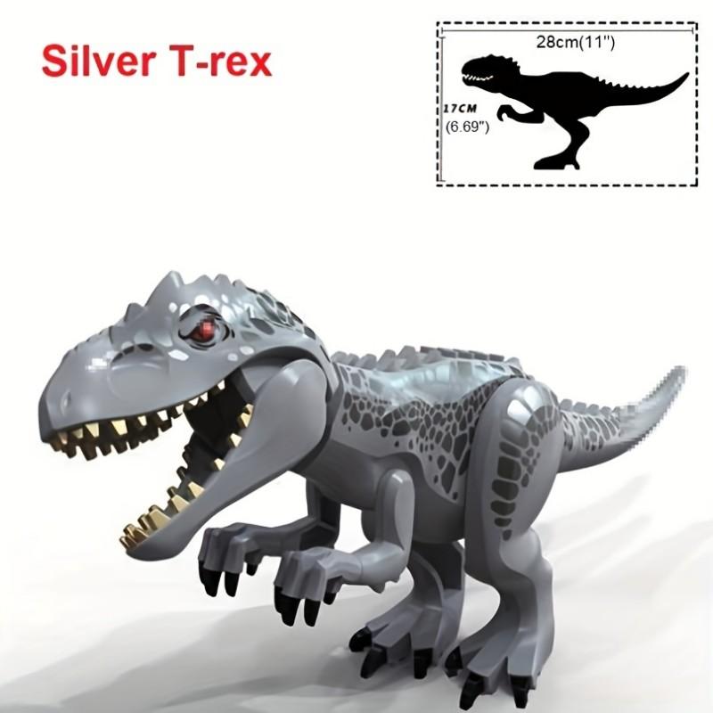 Dinosaurier-Block-Spielzeug, Bausteine-Set, Dinosaurier-Spielzeug, STEM-pädagogische Dinosaurier-Bausteine, Tiere, Bausteine, Spielzeug