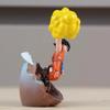 Popular New Anime Dragon Ball Handmade Es Third Bullet Capture Cloud Wukong Battle Damage Exhausted Scene Doll Decoration Model