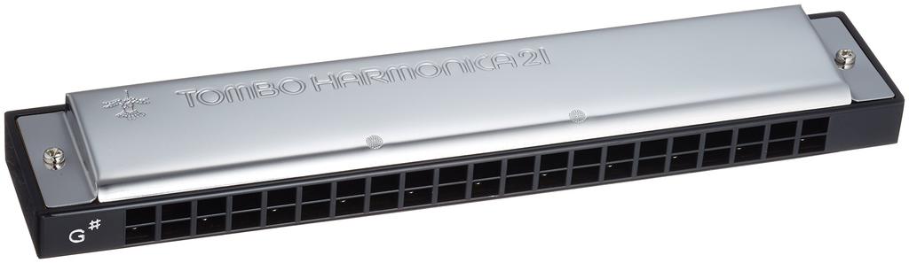 TOMBO 3121 Band Diatonic Harmonica G# 21-Hole