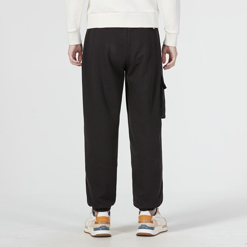 Puma Cny Chinese Style New Year Series Bz Zaozhi Hoodie And Casual Solid Color Elastic Waist Sports Pants Men Tops, Bottoms Black 539591-01