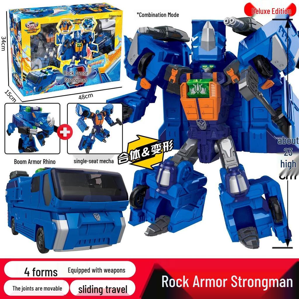 Kabo Car God: Rescue League Transformer Firefighting & Medical Robot Toy Set for Boys