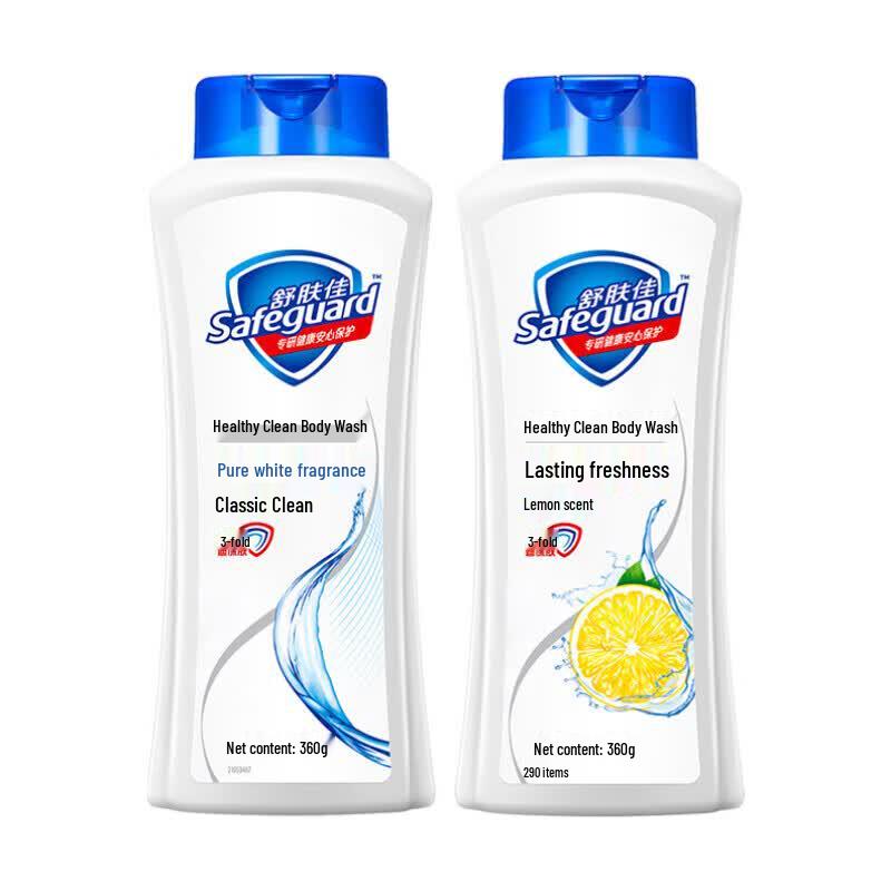 

Safeguard Healthy Clean Shower Gel Twin Pack