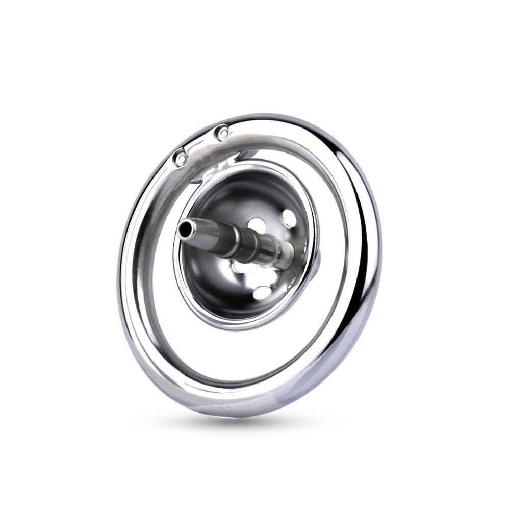 Metal Hollow CB Lock Men's Penis Cage with Catheter Cock Rings  Sex Toys Stainless Steel  Urethral Chastity BDSM