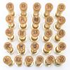 Brass Wax Seal Stamp Ergonomic Wood Handle for Personalizing Stationery and Card Making 1PC