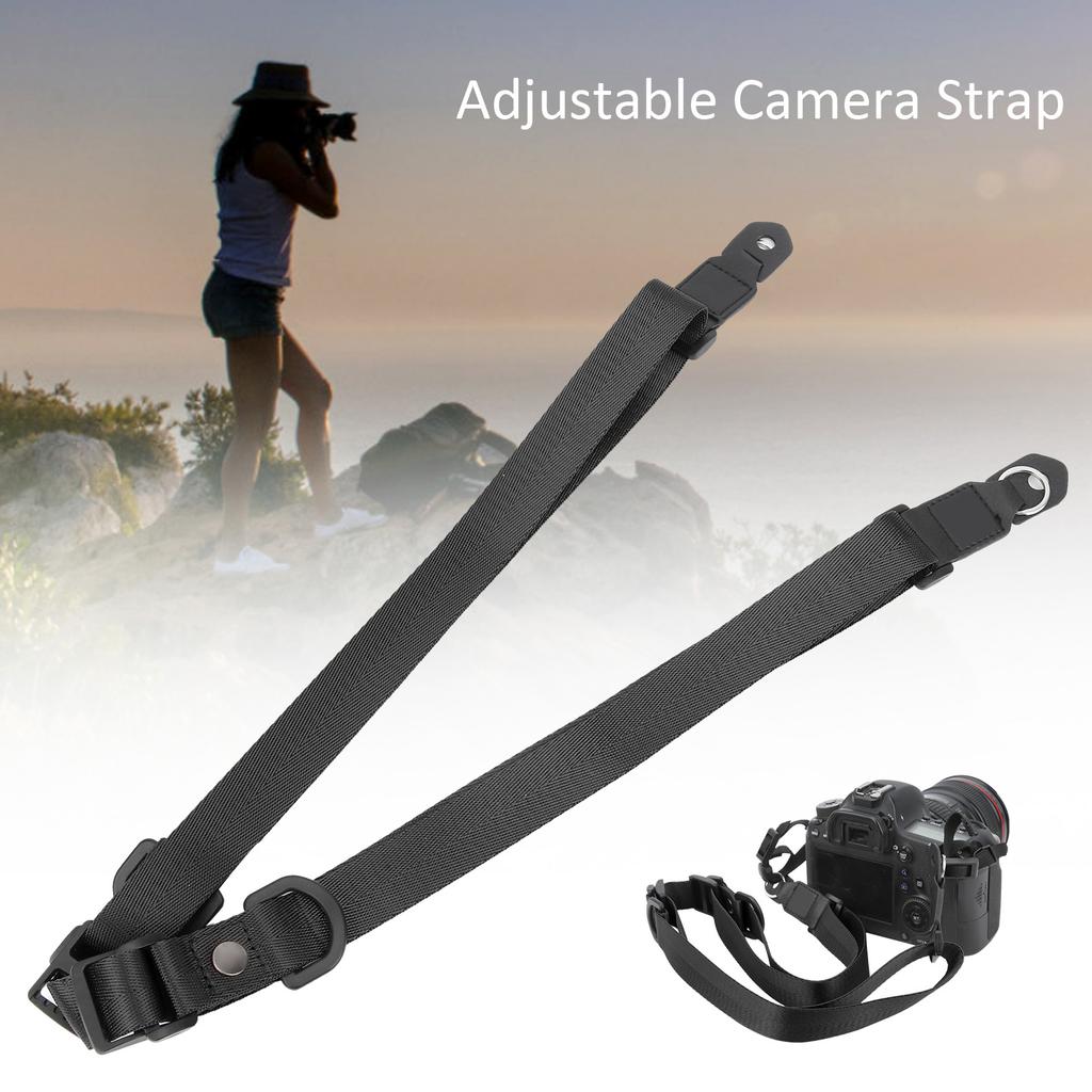 Camera Strap AntiFall Single Shoulder Neck Belt for   Camera(Black MS-1B )