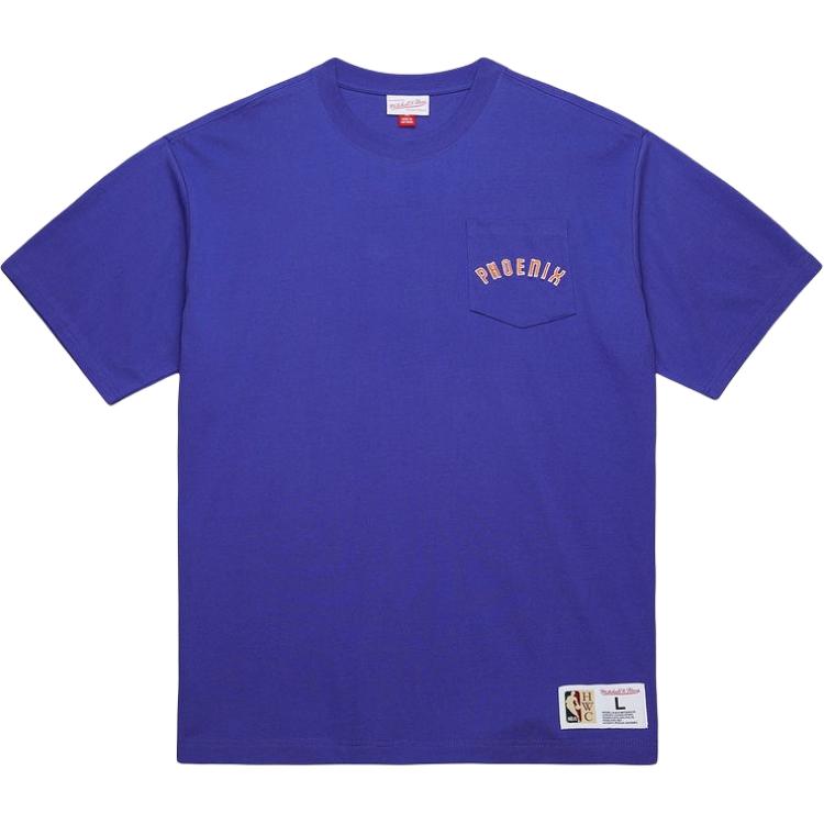 Mitchell & Ness X NBA Phoenix Sun T Shirt Unisex Purple FC9252-PSUPURP