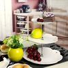 1 Set 2 or 3 Tier Wedding Party Display Cake Plate Stand Sweets Tray Cupcake