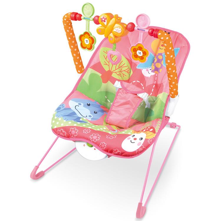 Multifunctional Baby Rocking Chair with Music and Vibration Soothing Cradle Bed